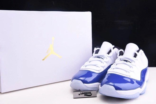 Cheap 11 Jordan AH7860-100 Retro Concord Air Low White 0722
